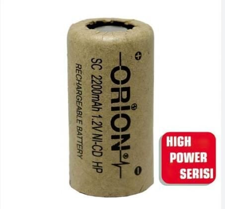 Orion 2200Mah Ni Cd Pil