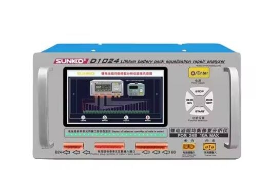 SUNKKO 1024+ LİTYUM PİLLİ 10A EKOLAYZER VE ANALİZ CİHAZI