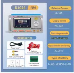 SUNKKO 1024+ LİTYUM PİLLİ 10A EKOLAYZER VE ANALİZ CİHAZI
