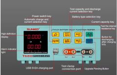 SUNKKO T-688 55V LİTYUM PİL TEST CİHAZI