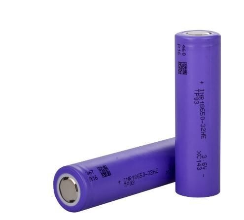 Tenpower INR18650-32HE - 3.7V 3200 Mah Li-ion Şarjlı Pil - 10A