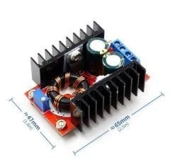 DC DC Çevirici 150W Boost Converter 10V-32V'dan 12-35V'a 6A
