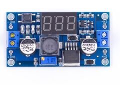 LM2596S Ayarlanabilir Voltaj Düşürücü Voltmetre Modülü