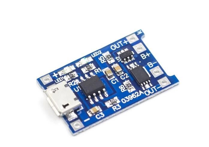 TP4056 Lipo Pil Şarj Modülü Mikro usb