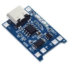 TP4056 Type C Lityum Pil Şarj Devresi + Koruma Fonksiyonu