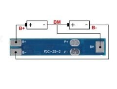 2S 3A Lithium Battery 7.4V 8.4V 18650 Lityum BMS DEVRESI