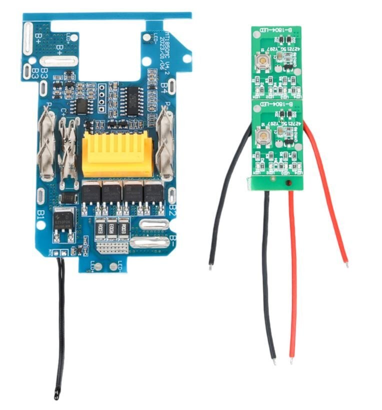 MAKITA MATKAP BATARYASI İÇİN 18V IŞIK GÖSTERGELİ BMS ŞARJ DEŞARJ KORUMA DEVRESİ