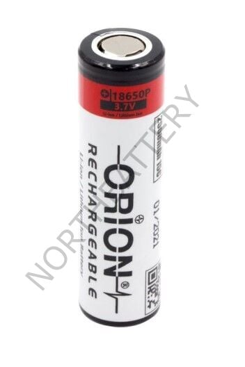Orion 18650 2450mah pil 100 adet
