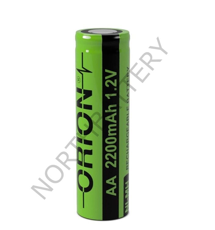 Orion 1.2V Ni-Mh AA 2200mAh Şarj Edilebilir Kalem Pil
