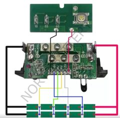 Dewalt DCB182 183 183 DCB206 Matkap Bms