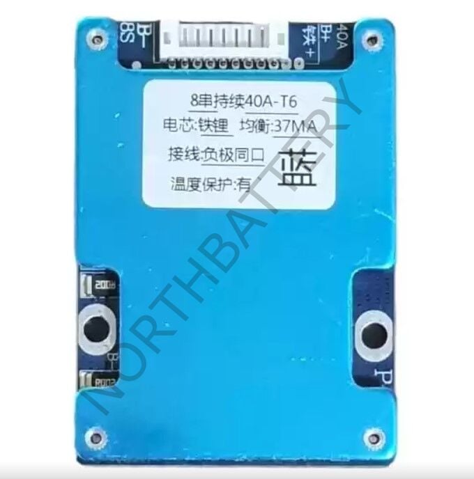 XR 8S 40A Balanslı LifePO4 BMS