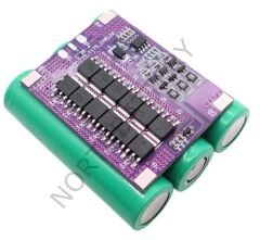 OLT 3S 40A Balanslı Lityum Batarya BMS (Mor PCB) - 12.6V
