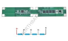 XR 4S 12A Lityum Batarya BMS NTC'li ( Robot Süpürge BMS 3 Pinli)