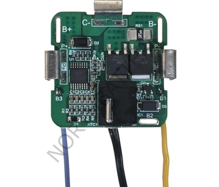 OLT 4S 20A Lityum Matkap BMS Kare Tip (NTC'li)(18650)