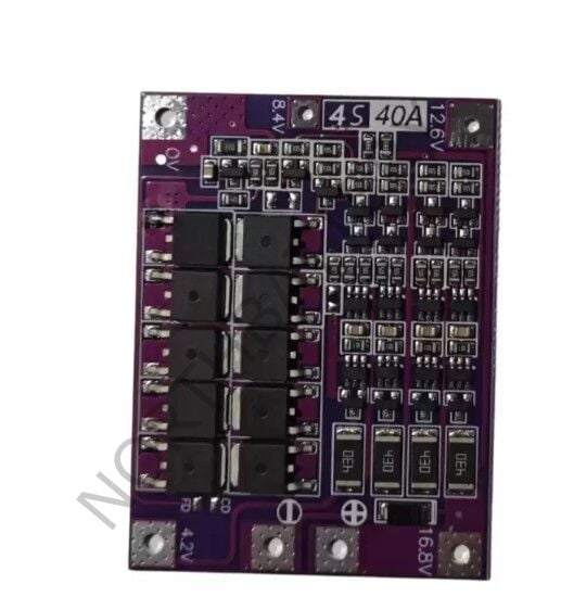 4s 40a balanslı lityum ion bms (Mor)