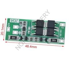 2s 20A balanslı lityum ion bms