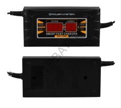 POWERMASTER SON-1206D 12 VOLT MAX 6 AMPER AKILLI HIZLI AKÜ ŞARJ CİHAZI 150X75X60MM