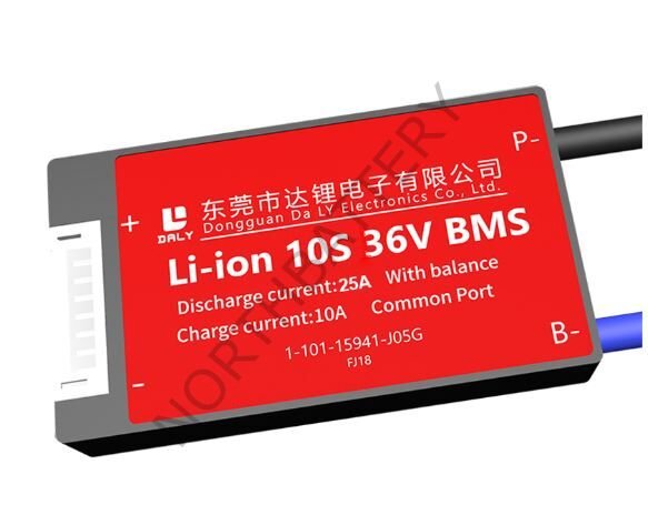 DALY BMS 10S 36V/DEŞARJ 25A/ŞARJ 10A/BALANSLI