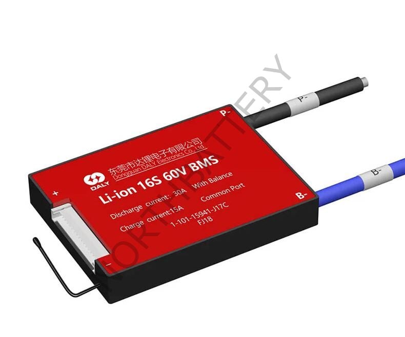 DALY BMS 16S 60V/DEŞARJ 30A/ŞARJ 15A/BALANSLI