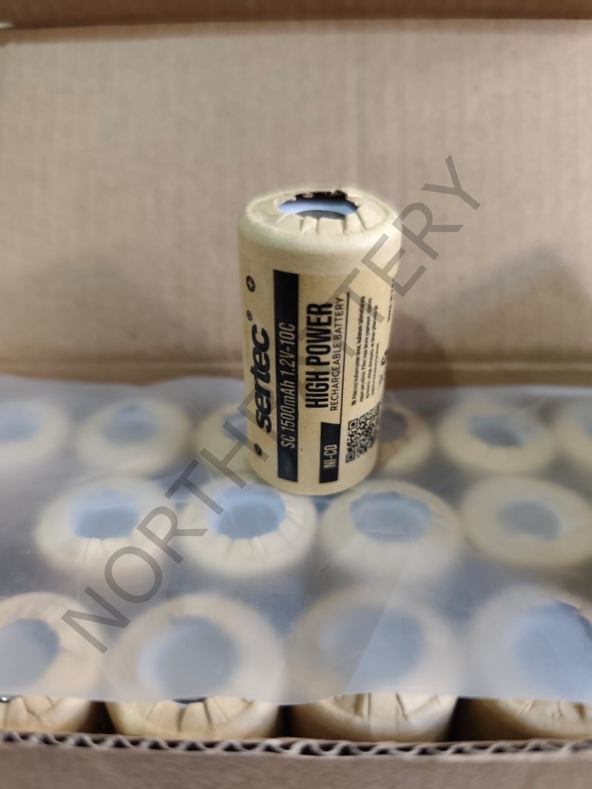 SERTEC 1.2V  SC 1500 MAH 10C NI-CD ŞARJLI PİL