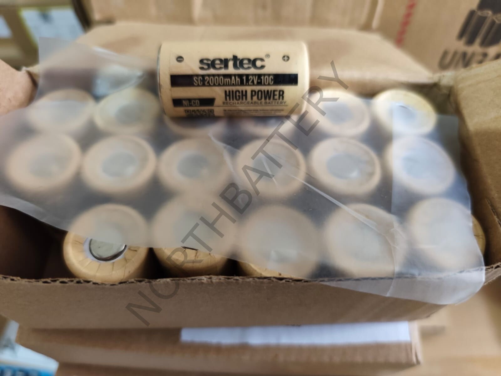 SERTEC 1.2V SC-2000 MAH 10C NI-CD ŞARJLI PİL