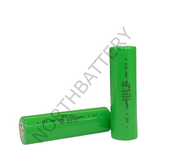 Sertec - 1.2V 2000 Mah - AA - Ni-MH Şarjlı Pil