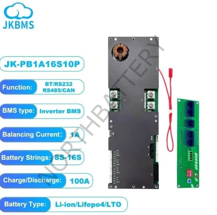 JK Smart BMS PB1A16S10P 100A Deşarj