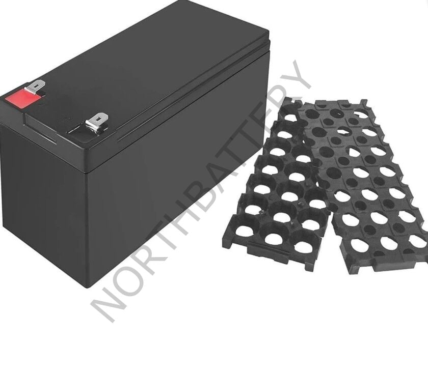 12v 7A(3S7P 18650 Veya 8*32700) Akü Pil Kasası Seti