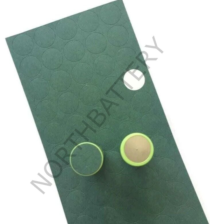 18650 Pil için Tekli 100 Adet Yalıtım İzolasyon Contası Düz Deliksiz Arpa Kağıt