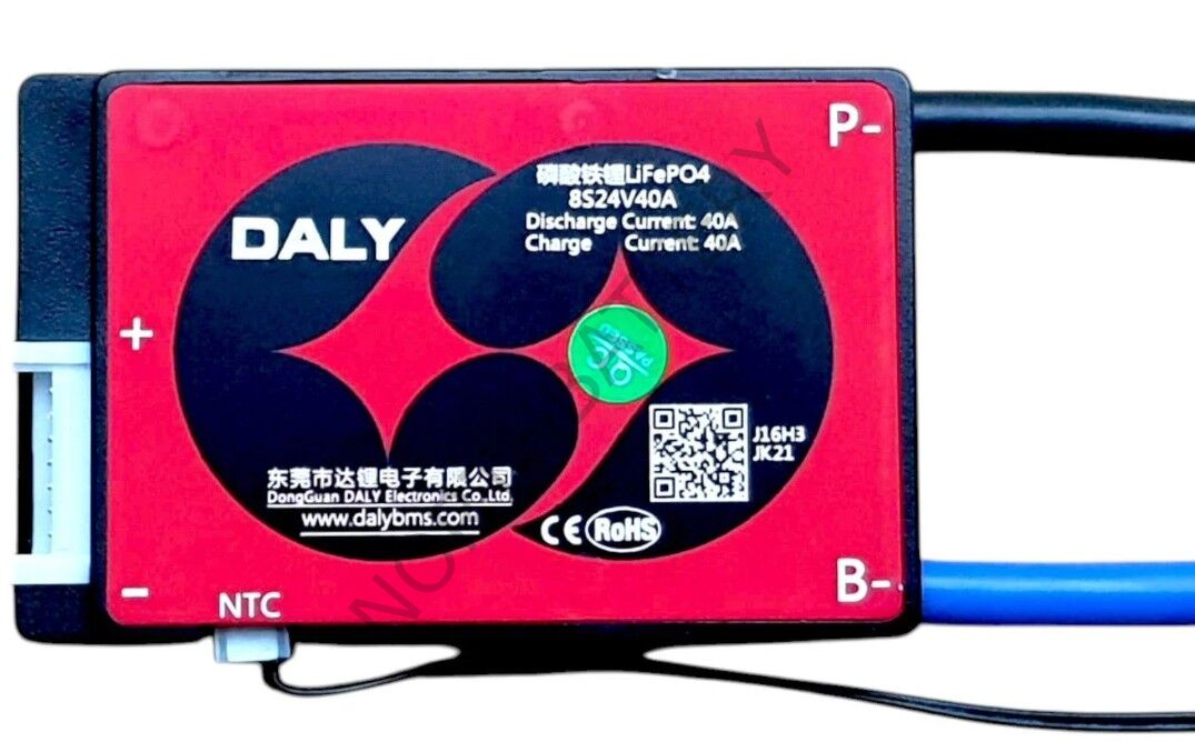 DALY 8S 40A Balanslı LiFePO4 Batarya BMS
