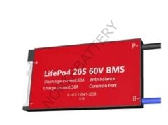 Daly LiFePO4 BMS 20S 60A Balanslı – Ortak Port