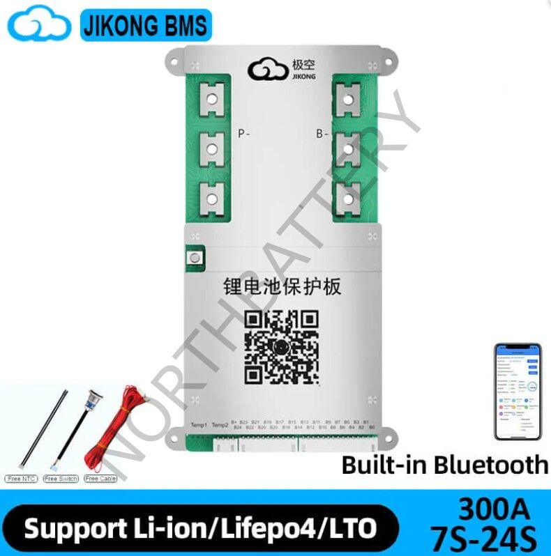 JK Smart BMS BD2A24S30P 2A Deşarj –2A Aktif Balans