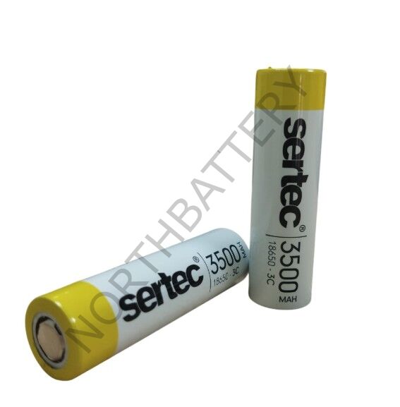 Sertec 18650 3.7V 3500 Mah 3C Li-Ion Şarjlı Pil