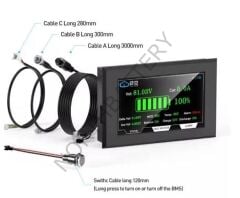 JK Smart Bms - LCD Dokunmatik Ekran - 4.3 İnç - V19 - TTL