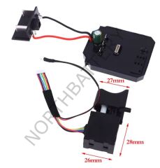 Weko 18-21 VOLT FIRÇASIZ MOTOR MATKAP SÜRÜCÜ KARTI ELEKTRONİK VE ŞARTELİ