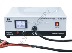 DSF40 99V 40A 9V-99V 40A Elektrikli Araba Akü Modülü Analizörü Test Cihazı Lityum İyon Şarj Deşarj Performans Testi Sıcaklık Sensörü ile