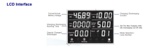 DSF40 99V 40A 9V-99V 40A Elektrikli Araba Akü Modülü Analizörü Test Cihazı Lityum İyon Şarj Deşarj Performans Testi Sıcaklık Sensörü ile