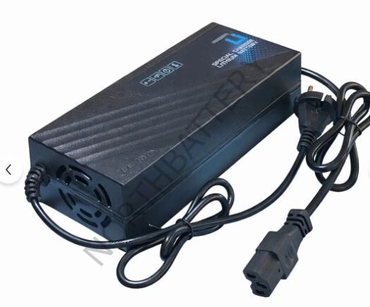 72V (24S) 10A Lifepo4 Şarj Cihazı 87.6 Volt (Plastik Kasa)